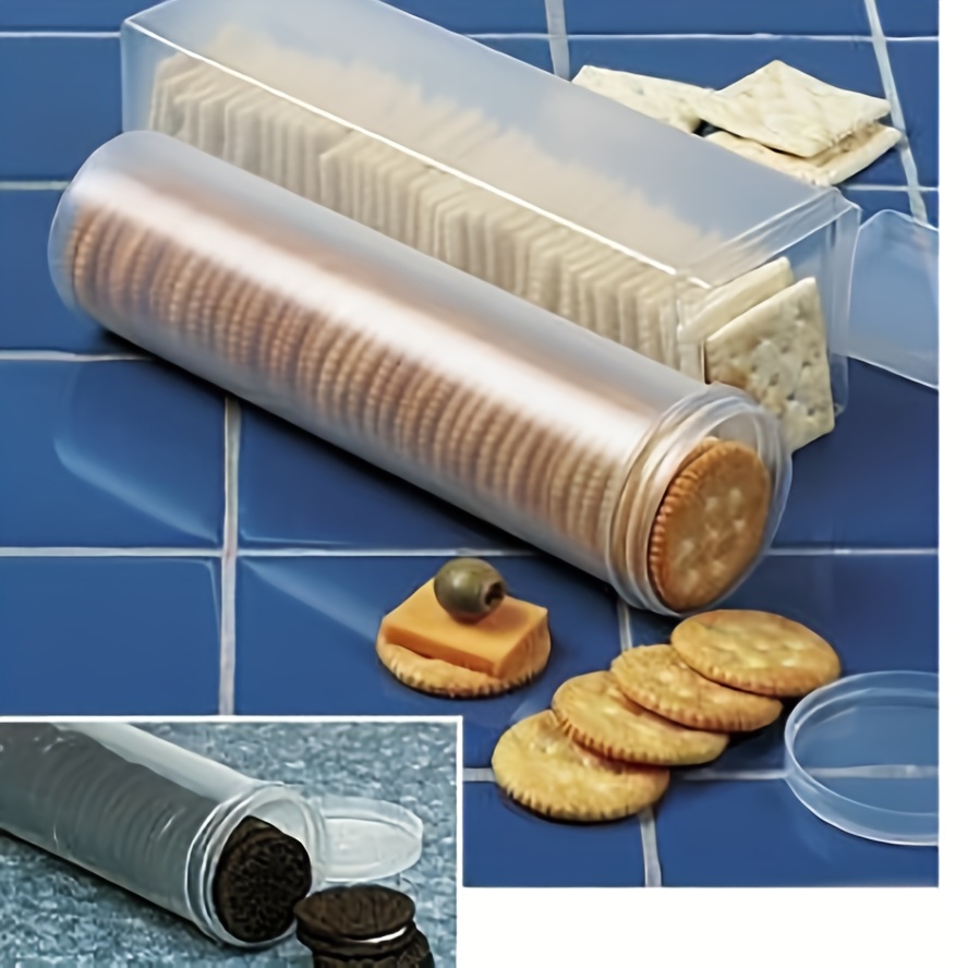 Commercial Kitchen Utensil Organizer - Clear Rectangular Sealed Food Storage Container