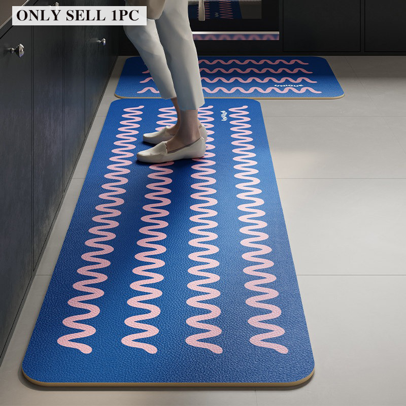 Commercial Kitchen Floor - PVC Kitchen Floor Mat Waterproof Oil-proof