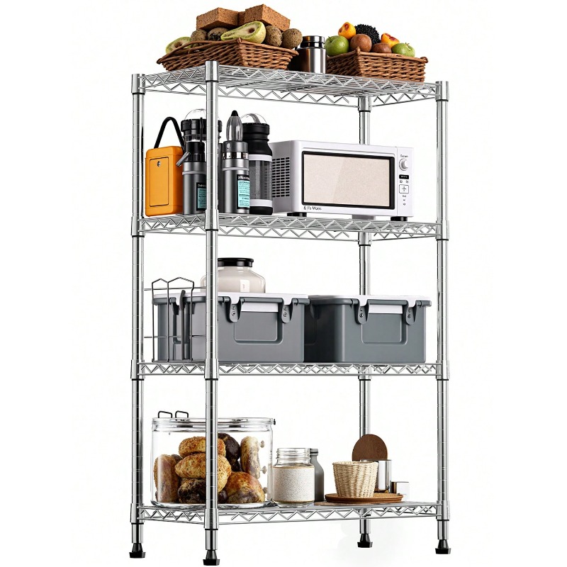 Commercial Kitchen Floor - 1000 Lbs Commercial Grade Wire Shelving