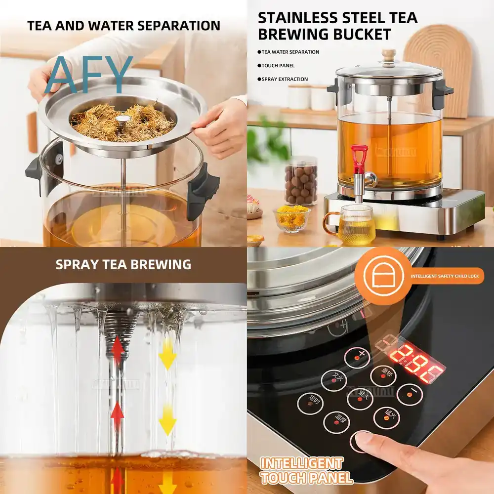 Commercial Kitchen Kettle - Restaurant Tea Maker for Stainless Steel