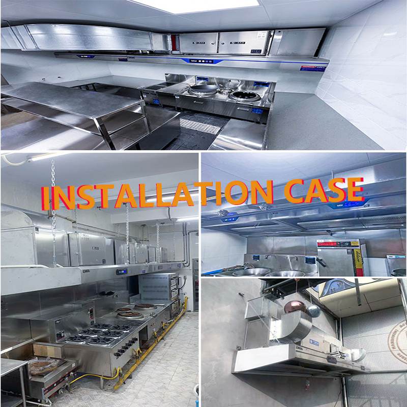 Smart Range Hood with ESP  for - Commercial Kitchen Range Hood review and price