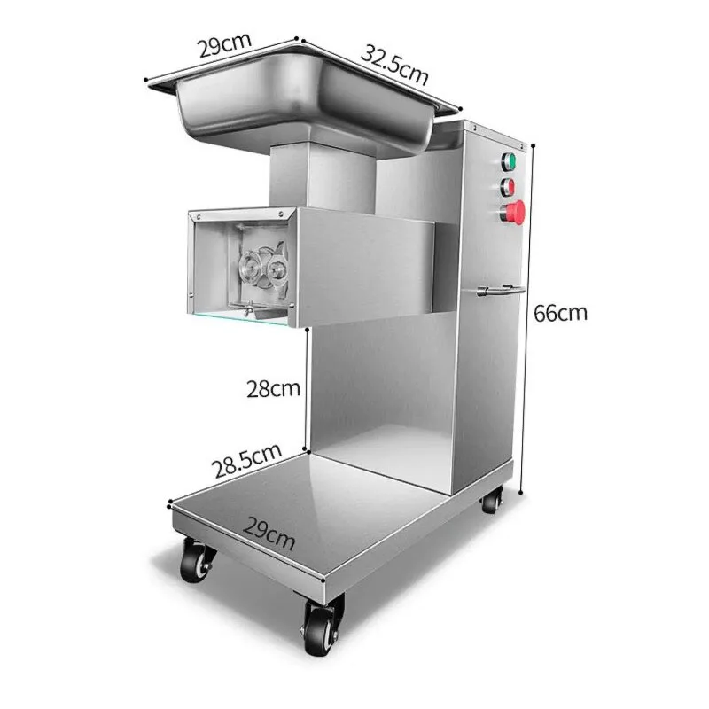Vertical Mobile Commercial Mea - Meat Slicer Machine review and price