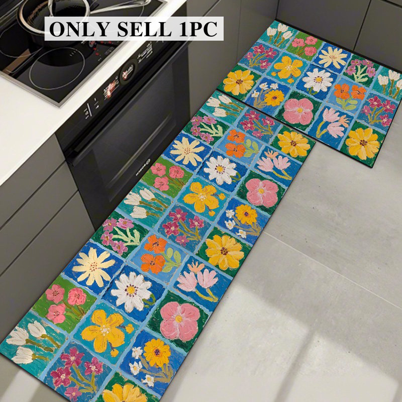 Kitchen Rug Pvc Waterproof Lea - Commercial Kitchen Floor review and price