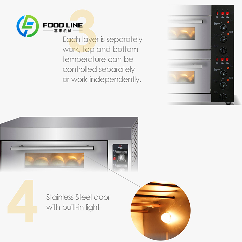 Customized size Tray Commercia - Rotary Bakery Oven review and price