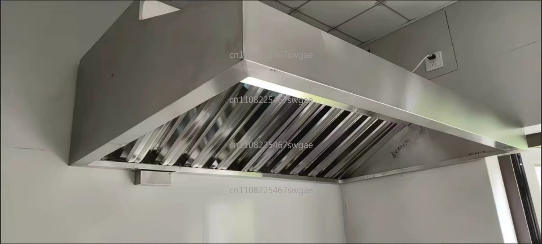 Steel Kitchen Exhaust Hood Hig - Commercial Kitchen Range Hood review and price