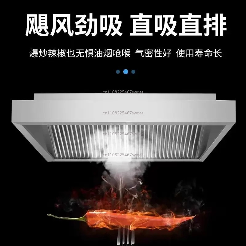 Steel Kitchen Exhaust Hood Hig - Commercial Kitchen Range Hood review and price
