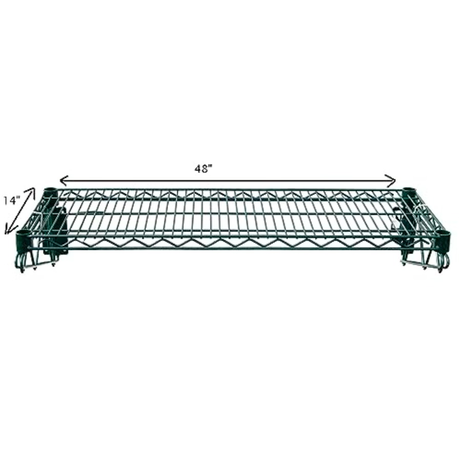 48x14 Epoxy-Coated Green Wire  - Commercial Kitchen Services review and price