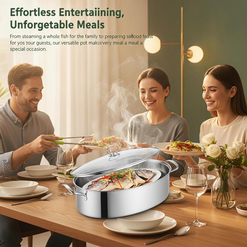 New Oval Shape 410 Stainless S - Induction Cooker Commercial review and price