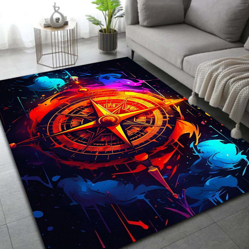 Retro Compass Map World Map Ar - Commercial Kitchen Floor review and price