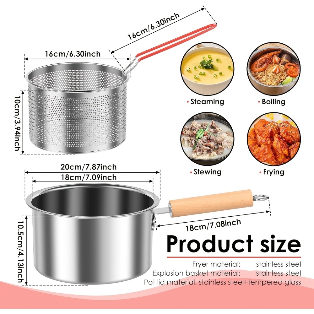 2.5L stainless steel deep frye - Commercial Kitchen Appliances review and price