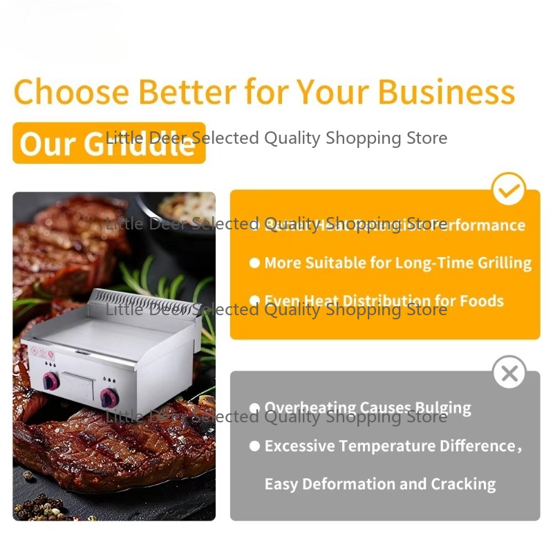 16mm Commercial Restaurant Kit - Electric Griddle Flat Top review and price