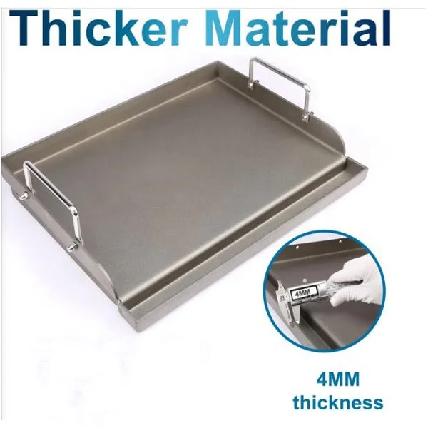 Stainless Steel Heavy du ty Fl - Electric Griddle Flat Top review and price