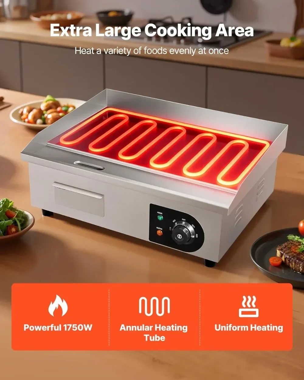 Hot-sellingCommercial Electric - Electric Griddle Flat Top review and price