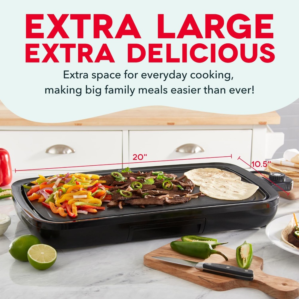 Electric Griddle with Removabl - Electric Griddle Flat Top review and price