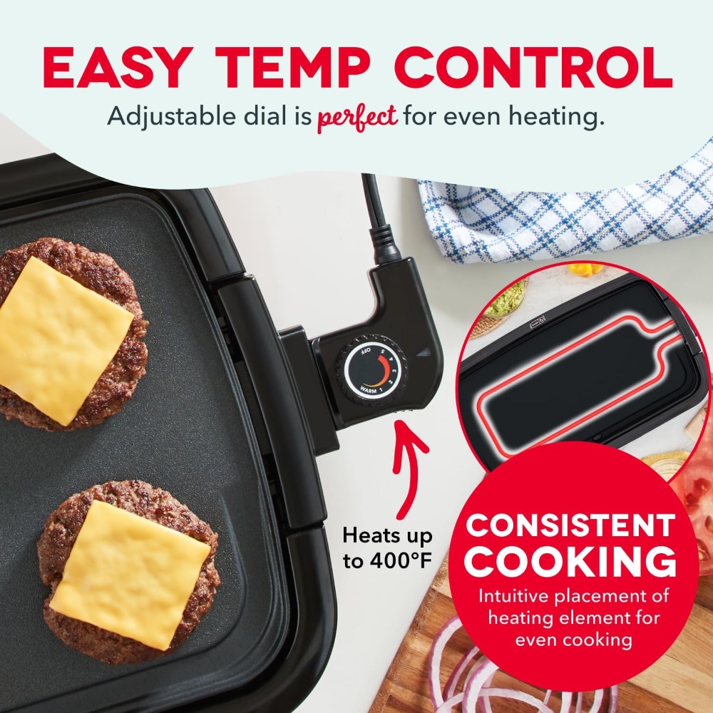 Electric Griddle with Removabl - Electric Griddle Flat Top review and price