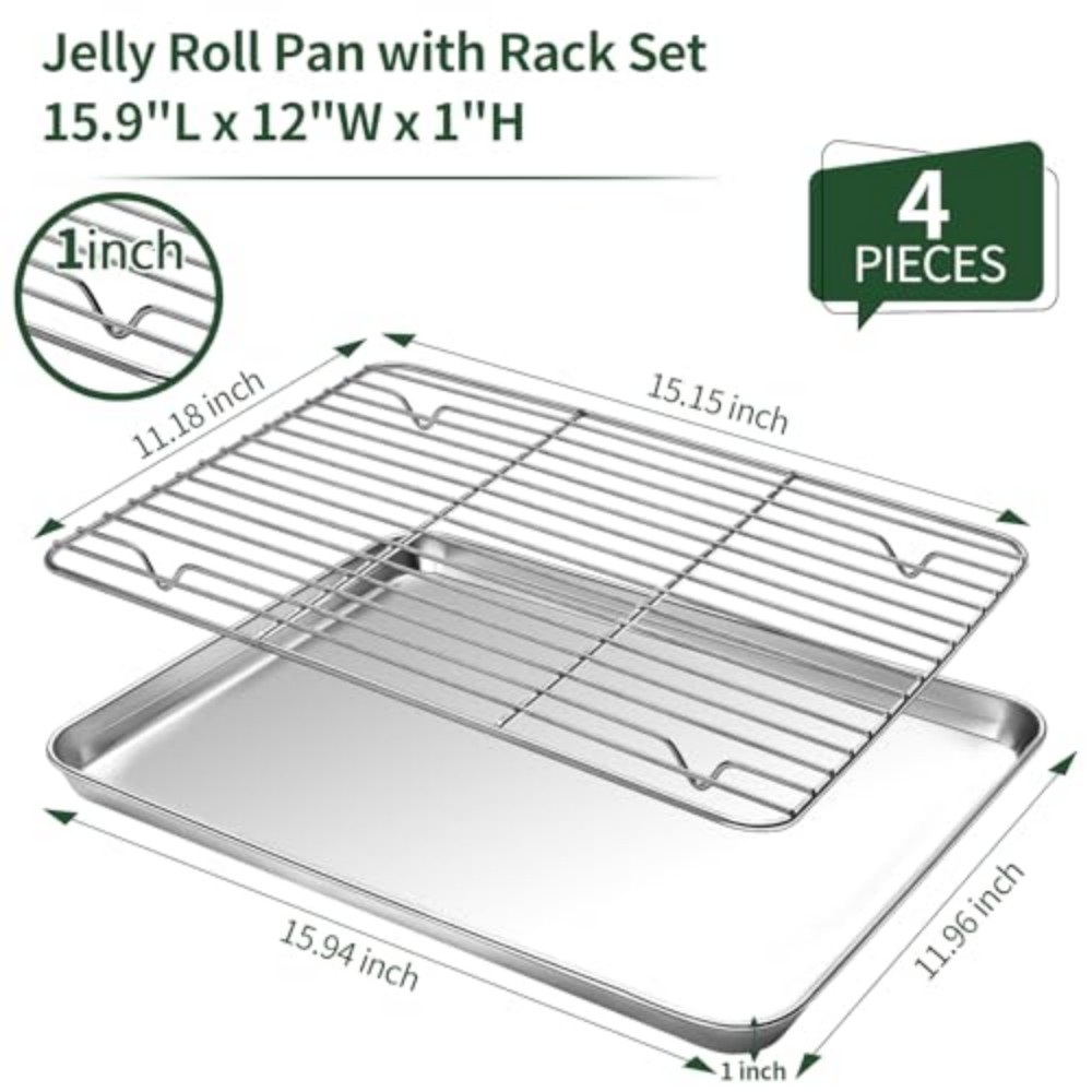 2 Pack Stainless Steel Baking  - Rotary Bakery Oven review and price