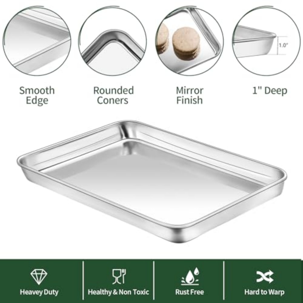 2 Pack Stainless Steel Baking  - Rotary Bakery Oven review and price