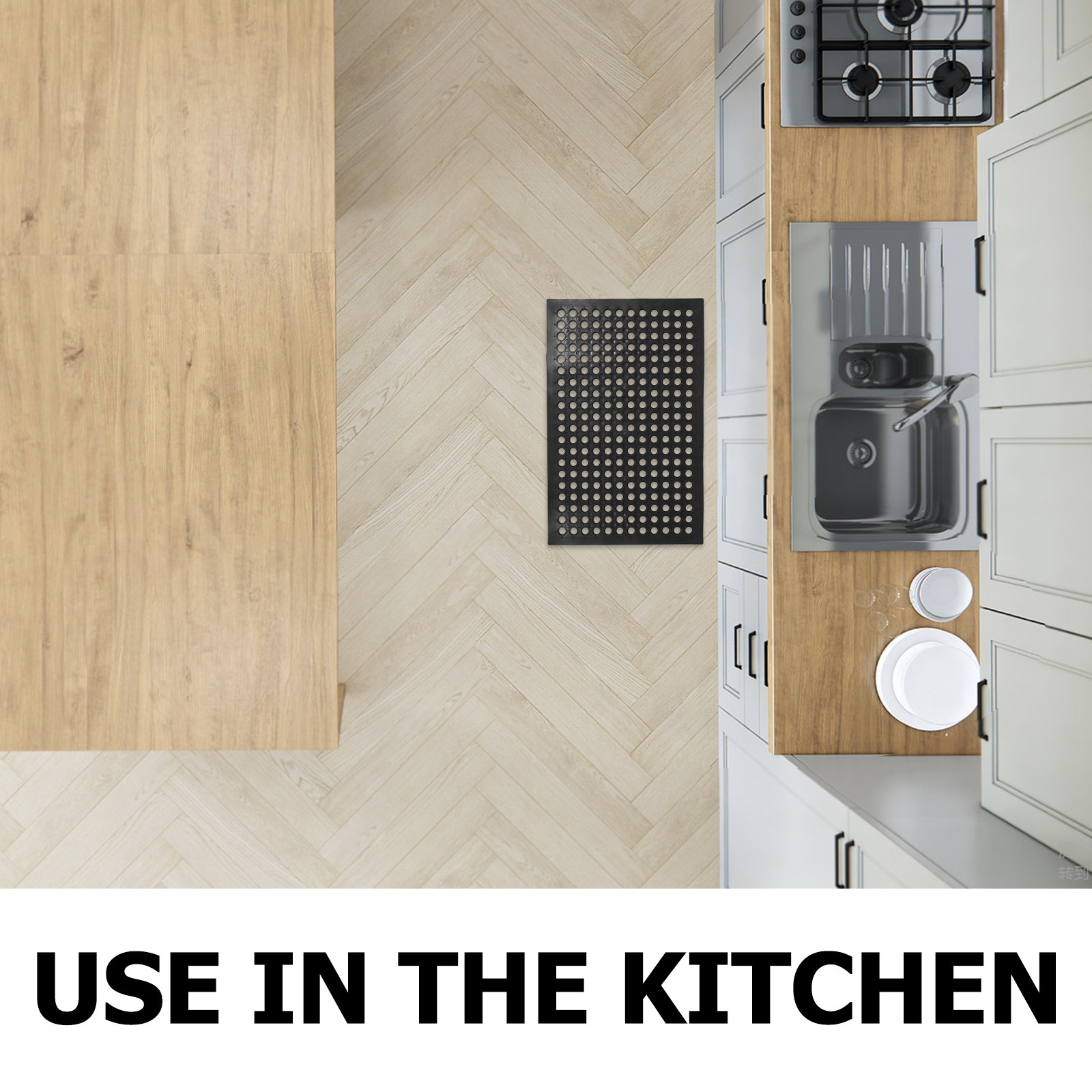 Waterproof Non-Slip Kitchen Ma - Commercial Kitchen Floor review and price