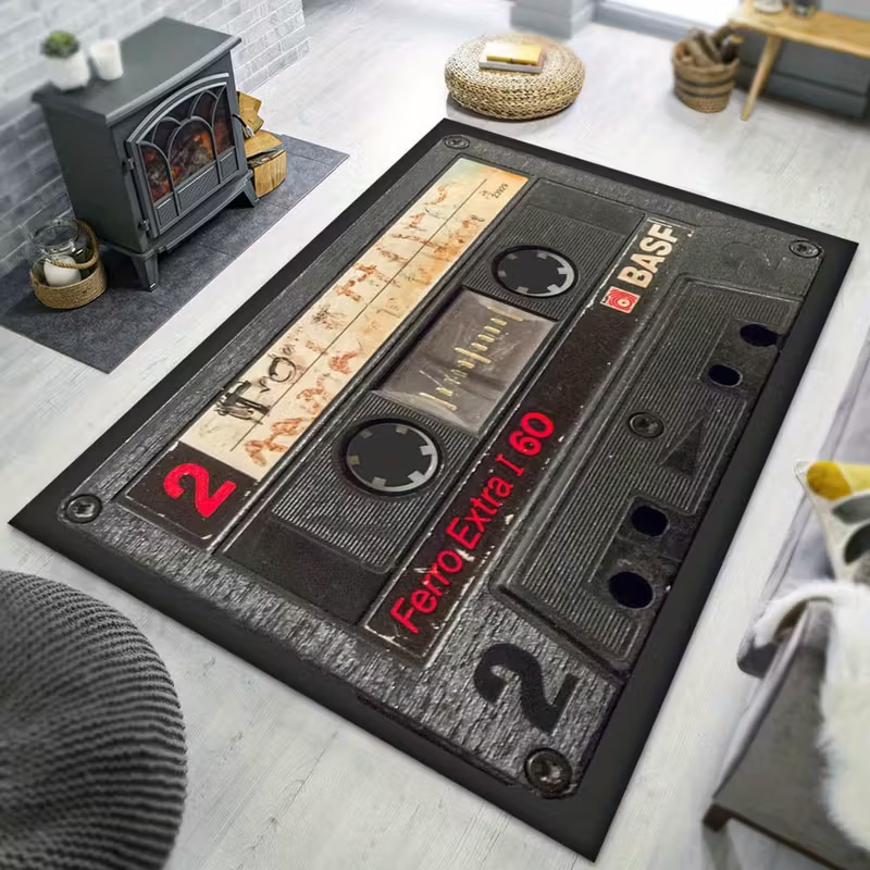 Classic Music Vintage Vinyl Re - Commercial Kitchen Floor review and price
