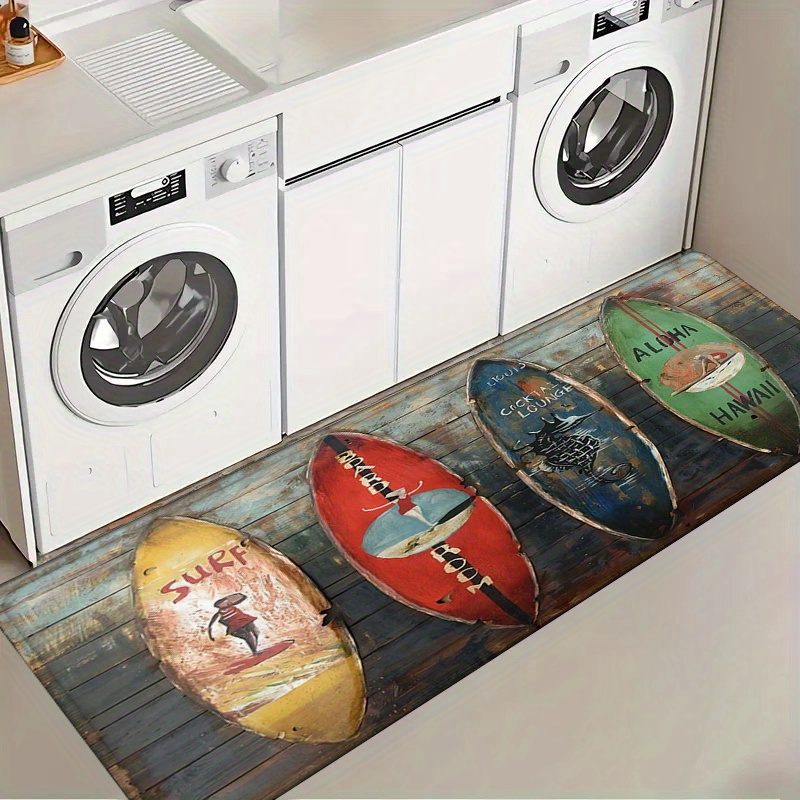 Surfboard Pattern Kitchen Hall - Commercial Kitchen Floor review and price