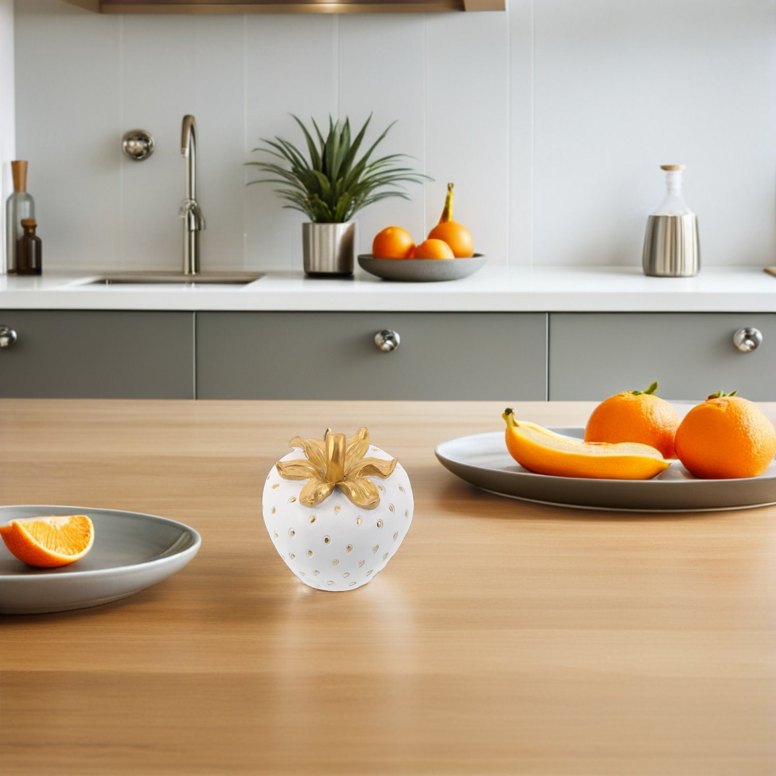 Vibrant Realistic Strawberry P - Commercial Kitchen Interior Design review and price