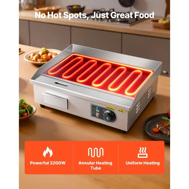 【Premium】SucceBuy Commercial E - Electric Griddle Flat Top review and price