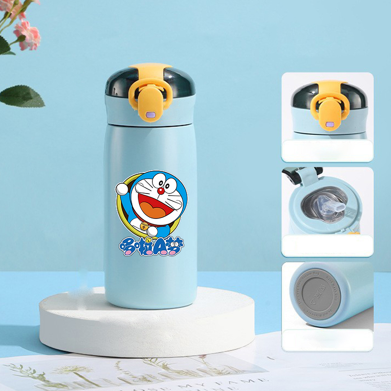 New 460ML Doraemon Thermos Cup - Commercial Kitchen Kettle review and price