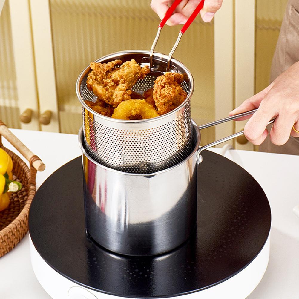 Stainless Steel Deep Fryer Pot - Commercial Kitchen Appliances review and price